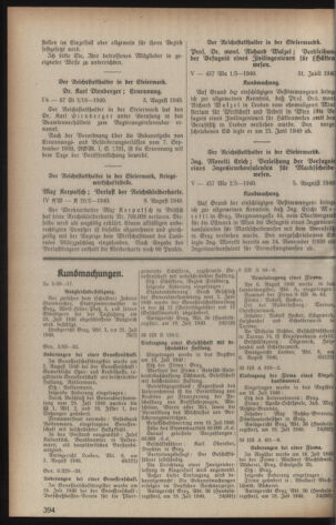 Verordnungsblatt der steiermärkischen Landesregierung 19400814 Seite: 4