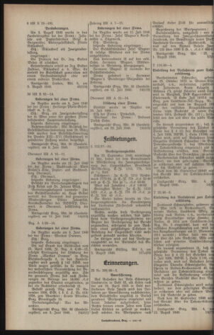 Verordnungsblatt der steiermärkischen Landesregierung 19400817 Seite: 8