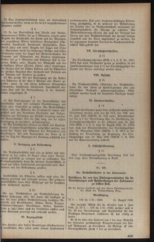 Verordnungsblatt der steiermärkischen Landesregierung 19400821 Seite: 5