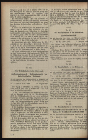 Verordnungsblatt der steiermärkischen Landesregierung 19400828 Seite: 2