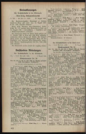 Verordnungsblatt der steiermärkischen Landesregierung 19400831 Seite: 2