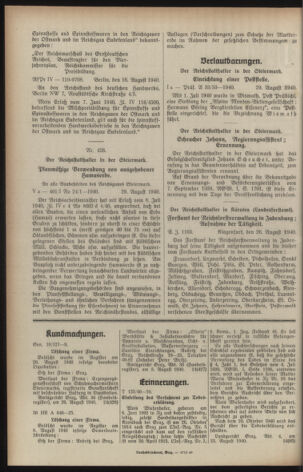 Verordnungsblatt der steiermärkischen Landesregierung 19400904 Seite: 2