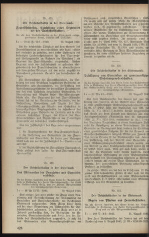 Verordnungsblatt der steiermärkischen Landesregierung 19400907 Seite: 2