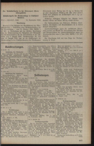 Verordnungsblatt der steiermärkischen Landesregierung 19401009 Seite: 5