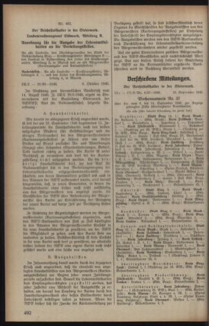 Verordnungsblatt der steiermärkischen Landesregierung 19401012 Seite: 6