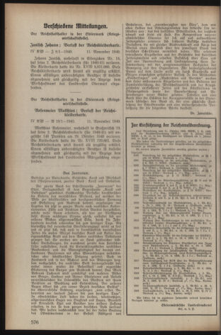 Verordnungsblatt der steiermärkischen Landesregierung 19401116 Seite: 4