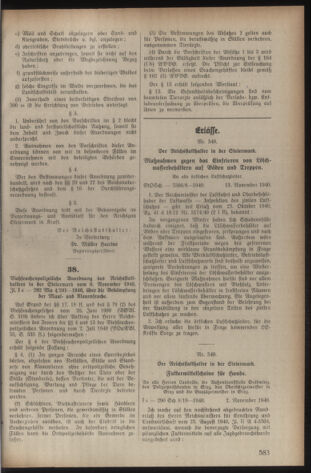 Verordnungsblatt der steiermärkischen Landesregierung 19401120 Seite: 3