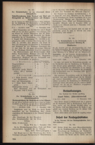 Verordnungsblatt der steiermärkischen Landesregierung 19401123 Seite: 6