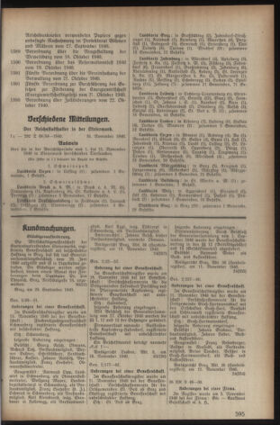 Verordnungsblatt der steiermärkischen Landesregierung 19401123 Seite: 7