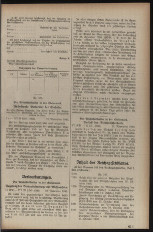 Verordnungsblatt der steiermärkischen Landesregierung 19401130 Seite: 11