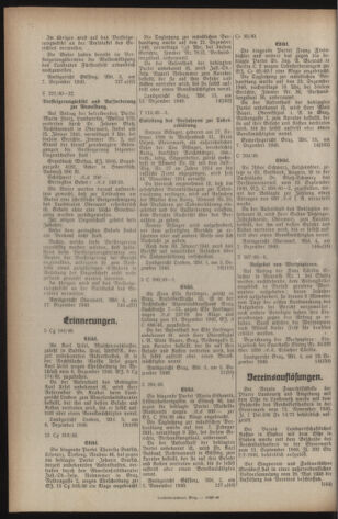 Verordnungsblatt der steiermärkischen Landesregierung 19401221 Seite: 6