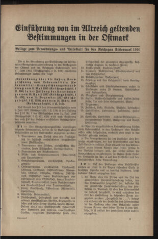 Verordnungsblatt der steiermärkischen Landesregierung 19401228 Seite: 103