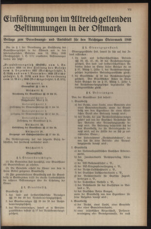 Verordnungsblatt der steiermärkischen Landesregierung 19401228 Seite: 13