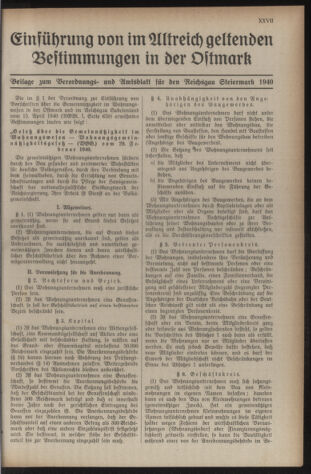 Verordnungsblatt der steiermärkischen Landesregierung 19401228 Seite: 33