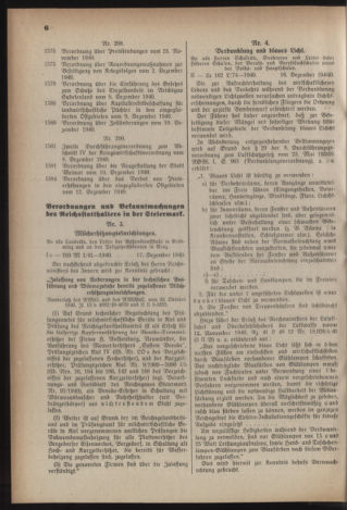 Verordnungsblatt der steiermärkischen Landesregierung 19410104 Seite: 2