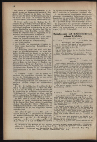 Verordnungsblatt der steiermärkischen Landesregierung 19410108 Seite: 8