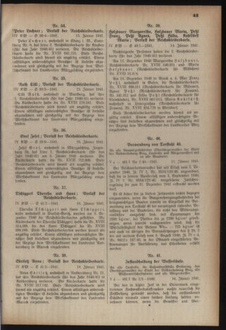 Verordnungsblatt der steiermärkischen Landesregierung 19410122 Seite: 3