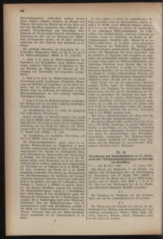 Verordnungsblatt der steiermärkischen Landesregierung 19410122 Seite: 4