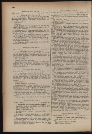 Verordnungsblatt der steiermärkischen Landesregierung 19410122 Seite: 6