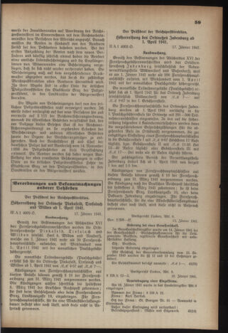 Verordnungsblatt der steiermärkischen Landesregierung 19410129 Seite: 3