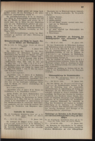 Verordnungsblatt der steiermärkischen Landesregierung 19410201 Seite: 7