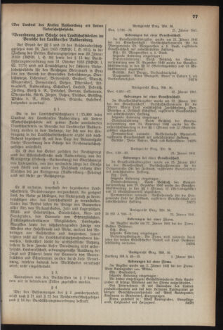 Verordnungsblatt der steiermärkischen Landesregierung 19410205 Seite: 9