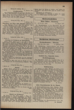 Verordnungsblatt der steiermärkischen Landesregierung 19410215 Seite: 7