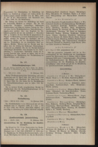 Verordnungsblatt der steiermärkischen Landesregierung 19410301 Seite: 7