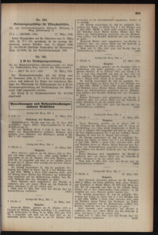 Verordnungsblatt der steiermärkischen Landesregierung 19410402 Seite: 7