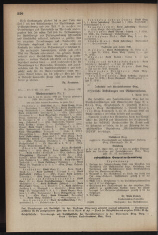 Verordnungsblatt der steiermärkischen Landesregierung 19410405 Seite: 6