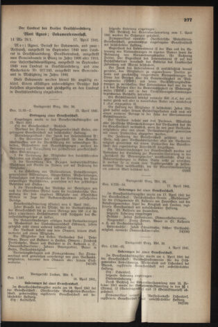 Verordnungsblatt der steiermärkischen Landesregierung 19410430 Seite: 7