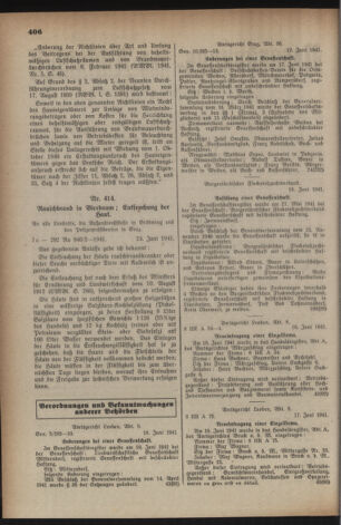 Verordnungsblatt der steiermärkischen Landesregierung 19410628 Seite: 2