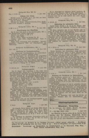 Verordnungsblatt der steiermärkischen Landesregierung 19410712 Seite: 8