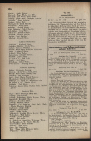 Verordnungsblatt der steiermärkischen Landesregierung 19410716 Seite: 4