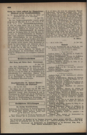 Verordnungsblatt der steiermärkischen Landesregierung 19410723 Seite: 8