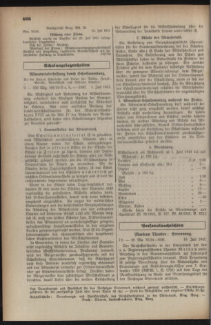 Verordnungsblatt der steiermärkischen Landesregierung 19410802 Seite: 8