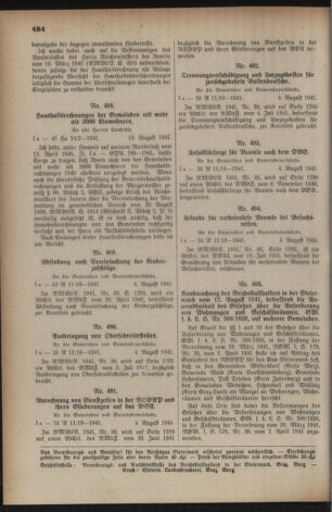 Verordnungsblatt der steiermärkischen Landesregierung 19410820 Seite: 2