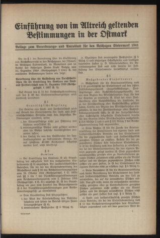 Verordnungsblatt der steiermärkischen Landesregierung 19411231 Seite: 11