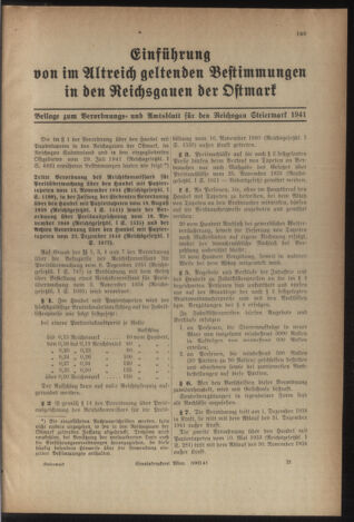 Verordnungsblatt der steiermärkischen Landesregierung 19411231 Seite: 119