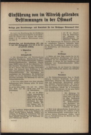 Verordnungsblatt der steiermärkischen Landesregierung 19411231 Seite: 43