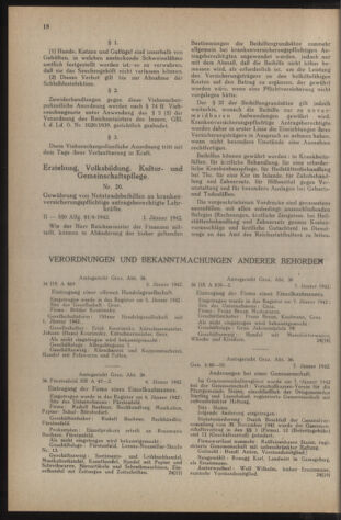 Verordnungsblatt der steiermärkischen Landesregierung 19420117 Seite: 2