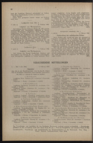 Verordnungsblatt der steiermärkischen Landesregierung 19420214 Seite: 2