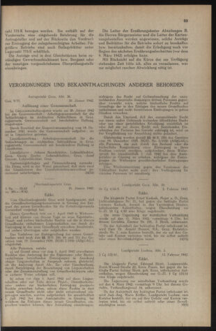 Verordnungsblatt der steiermärkischen Landesregierung 19420225 Seite: 3