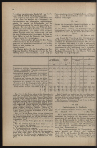 Verordnungsblatt der steiermärkischen Landesregierung 19420307 Seite: 4