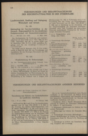 Verordnungsblatt der steiermärkischen Landesregierung 19420318 Seite: 2