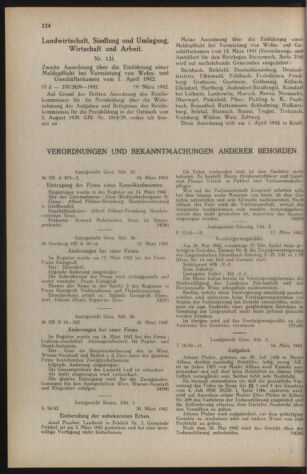 Verordnungsblatt der steiermärkischen Landesregierung 19420325 Seite: 6