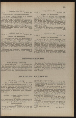 Verordnungsblatt der steiermärkischen Landesregierung 19420325 Seite: 7