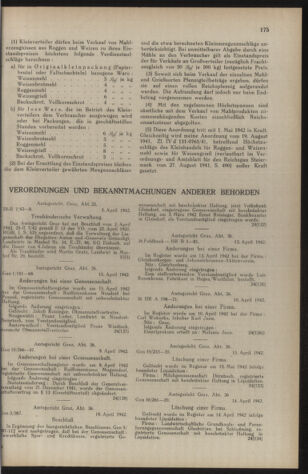 Verordnungsblatt der steiermärkischen Landesregierung 19420425 Seite: 5