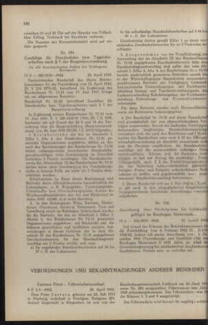 Verordnungsblatt der steiermärkischen Landesregierung 19420502 Seite: 4