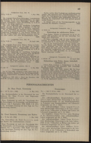 Verordnungsblatt der steiermärkischen Landesregierung 19420509 Seite: 7